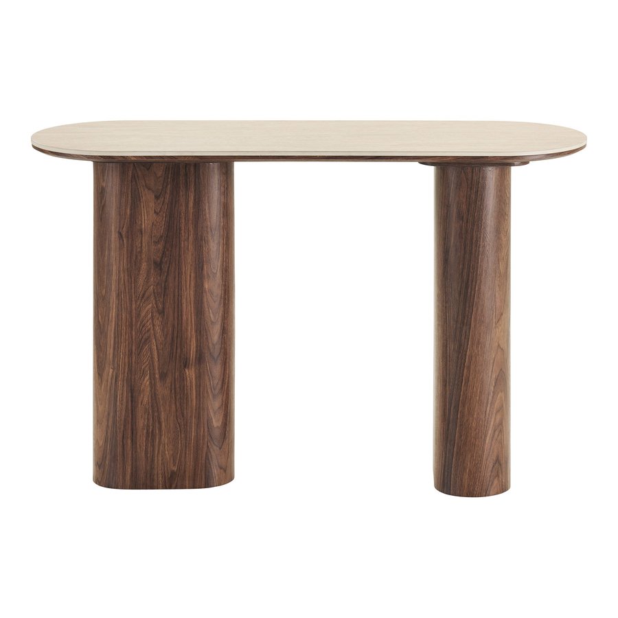 delphi-konsolbord-i-travertinmrkebrun-keramik-mdf-fra-house-nordic-l40-2 Delphi Konsolbord i Travertin/Mørkebrun Keramik & MDF fra House Nordic | L40xB120xH78 cm - Billede 5