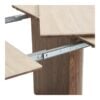 delphi-spisebord-i-travertin-keramik-med-tillgsplader-stel-i-mrkebrun-6 Delphi Spisebord i Travertin Keramik med Tillægsplader & Stel i Mørkebrun MDF fra House Nordic | Ø120xH76 cm - Billede 9