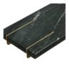 Diu Bakke i Sort Marmor & Messing fra House Nordic | B38xD12,5xH3,5 cm - Billede 6