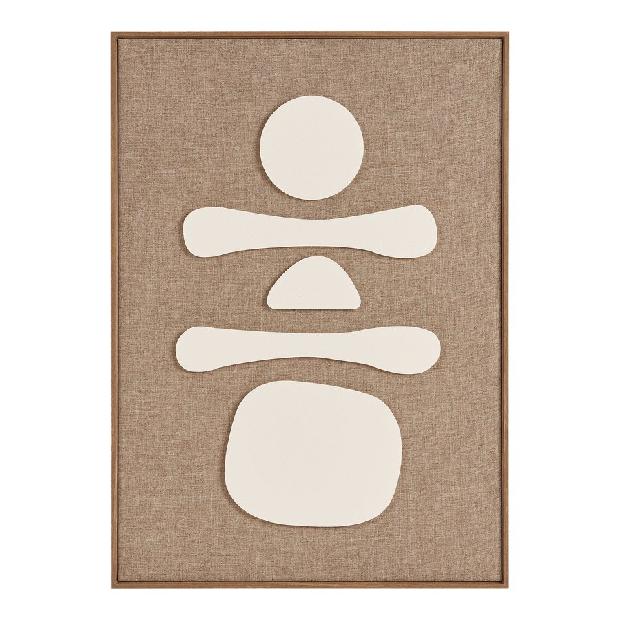 diva-no1-relief-vgdekoration-i-brunbeige-mdf-fra-house-nordic-b50xd25x Diva No.1 Relief Vægdekoration i Brun/Beige MDF fra House Nordic | B50xD2,5xH70 cm - Billede 4