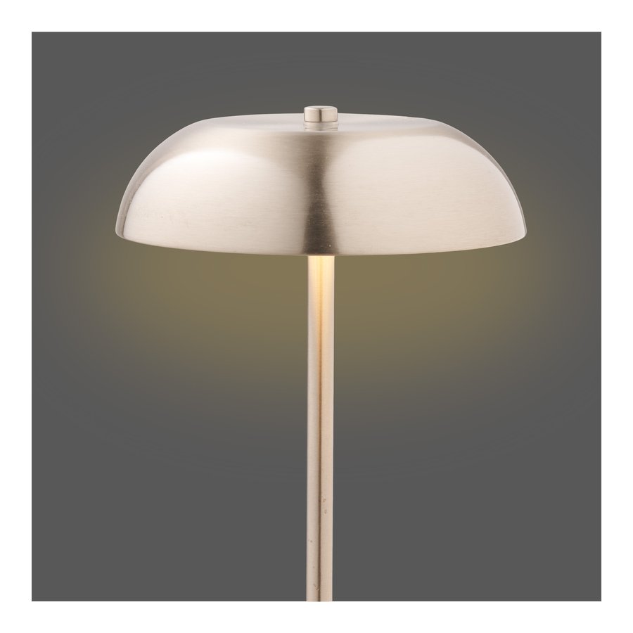 Fenwick Bordlampe i Sølv Metal fra House Nordic | Ø18xH30 cm - Billede 5