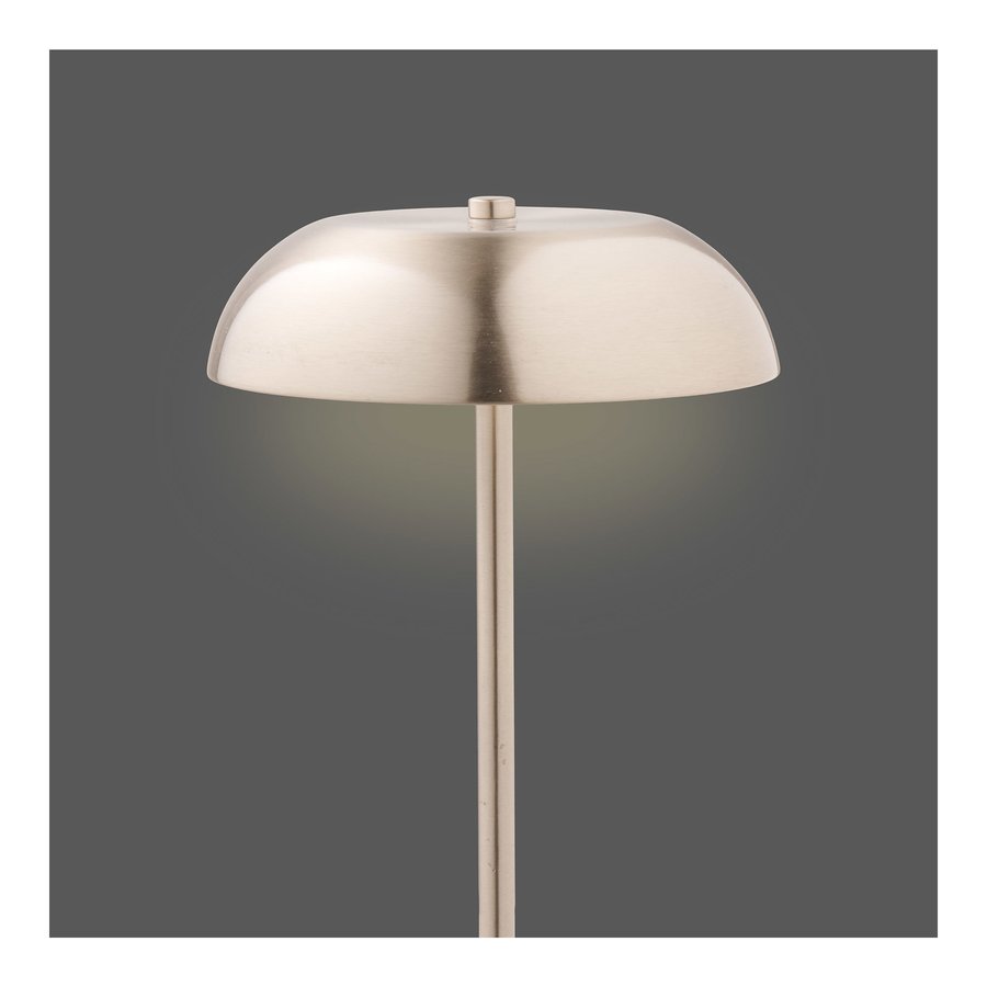 Fenwick Bordlampe i Sølv Metal fra House Nordic | Ø18xH30 cm - Billede 7