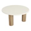 Fondi Sofabord i Sand/Brun MDF & Cement fra House Nordic | Ø80xH40 cm - Billede 5