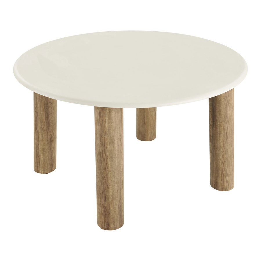 fondi-spisebord-i-sandbrun-mdf-cement-fra-house-nordic-120xh76-cm-2 Fondi Spisebord i Sand/Brun MDF & Cement fra House Nordic | Ø120xH76 cm - Billede 5