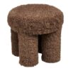 gisborne-puf-i-brun-polyester-fra-house-nordic-42xh38-cm Gisborne Puf i Brun Polyester fra House Nordic | Ø42xH38 cm - Billede 4