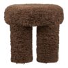 gisborne-puf-i-brun-polyester-fra-house-nordic-42xh38-cm-2 Gisborne Puf i Brun Polyester fra House Nordic | Ø42xH38 cm - Billede 5