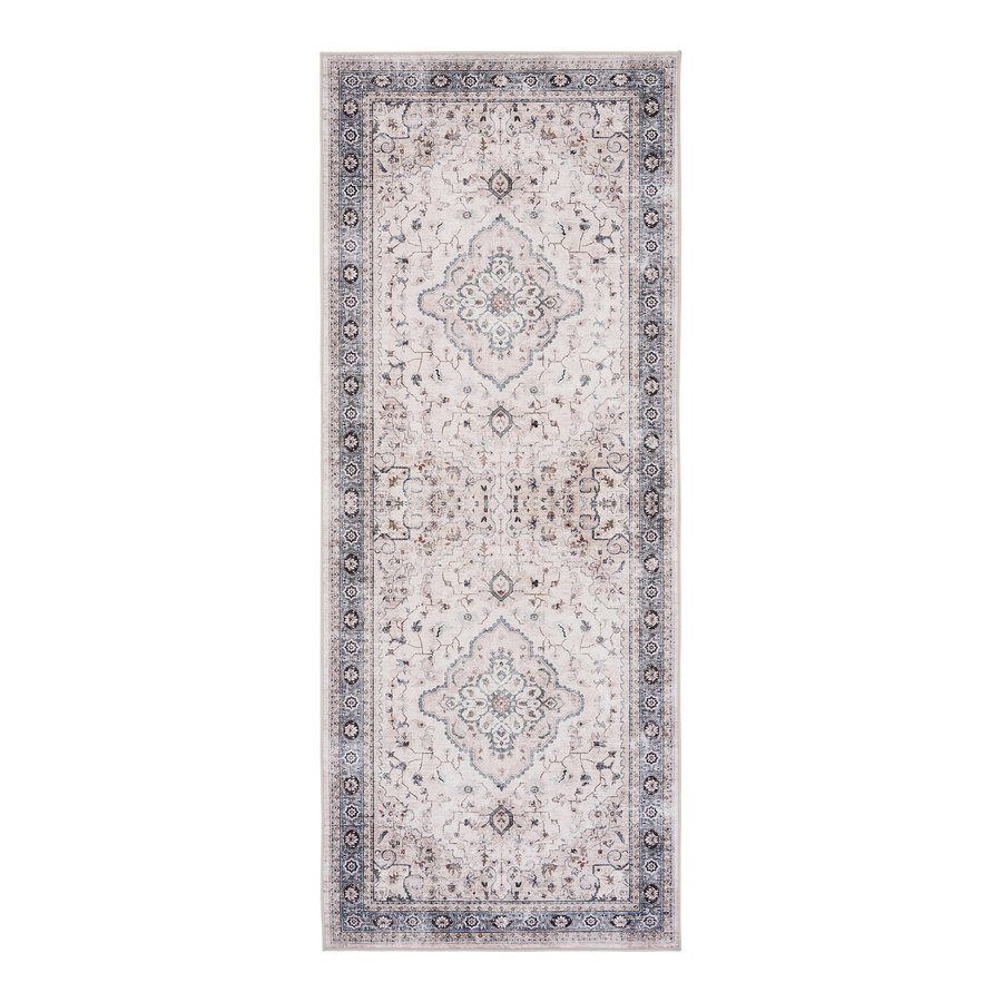 havana-lber-i-off-whitebeigestvet-bl-polyester-fra-house-nordic-b80xl2 Havana Løber i Off White/Beige/Støvet Blå Polyester fra House Nordic | B80xL200 cm - Billede 4