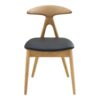 lanuza-spisebordsstol-i-sort-pu-ben-i-natur-egetr-fra-house-nordic-b48-2 Lanuza Spisebordsstol i Sort PU & Ben i Natur Egetræ fra House Nordic | B48xL51xH77 cm - Billede 5