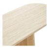 Larvik Konsolbord i Off-White Granit & Natur Asketræ fra House Nordic | B130xD40xH78 cm - Billede 6