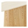 Larvik Konsolbord i Off-White Granit & Natur Asketræ fra House Nordic | B130xD40xH78 cm - Billede 8