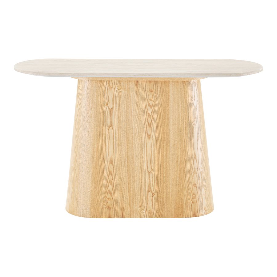 Larvik Konsolbord i Off-White Granit & Natur Asketræ fra House Nordic | B130xD40xH78 cm - Billede 4
