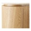 Larvik Skænk i Natur Asketræ & Off-White Granit fra House Nordic | B180xD40xH85 cm - Billede 10