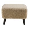 Lunaro Puf i Lysebrun Polyester fra House Nordic | L54xB43xH39 cm - Billede 5