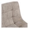 Middelfart Barstol i Grå Polyester & Stel i Grå Stål fra House Nordic | L45xB43xH88-108 cm - Billede 8