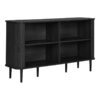 nikko-sknk-i-sort-mdf-fyrretr-med-2-lger-fra-house-nordic-l140xb40xh79-4 Nikko Skænk i Sort MDF & Fyrretræ med 2 Låger fra House Nordic | L140xB40xH79 cm - Billede 7