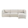 noor-hjrevendt-loungesofa-i-off-white-polyester-med-2-puder-fra-house Noor Højrevendt Loungesofa i Off-White Polyester med 2 Puder fra House Nordic | B276xL94-166xH75 cm - Billede 4