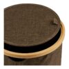 Noto Kurv i Brun Bambus & Polyester fra House Nordic | Ø30xH20 cm - Billede 7