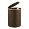 Noto Vasketøjskurv i Brun Bambus & Polyester fra House Nordic | Ø45xH60 cm - Billede 6