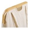Noto Vasketøjspose i Off White/Brun Bambus & Polyester fra House Nordic | L40xB30xH45 cm - Billede 7
