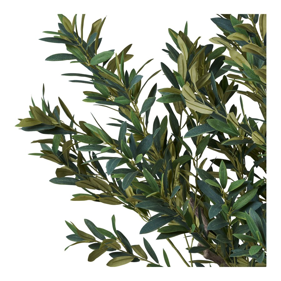 oliventr-kunstig-plante-i-grn-pe-plastik-fra-house-nordic-l110xb100xh2-2 Oliventræ Kunstig Plante i Grøn PE Plastik fra House Nordic | L110xB100xH220 cm - Billede 5