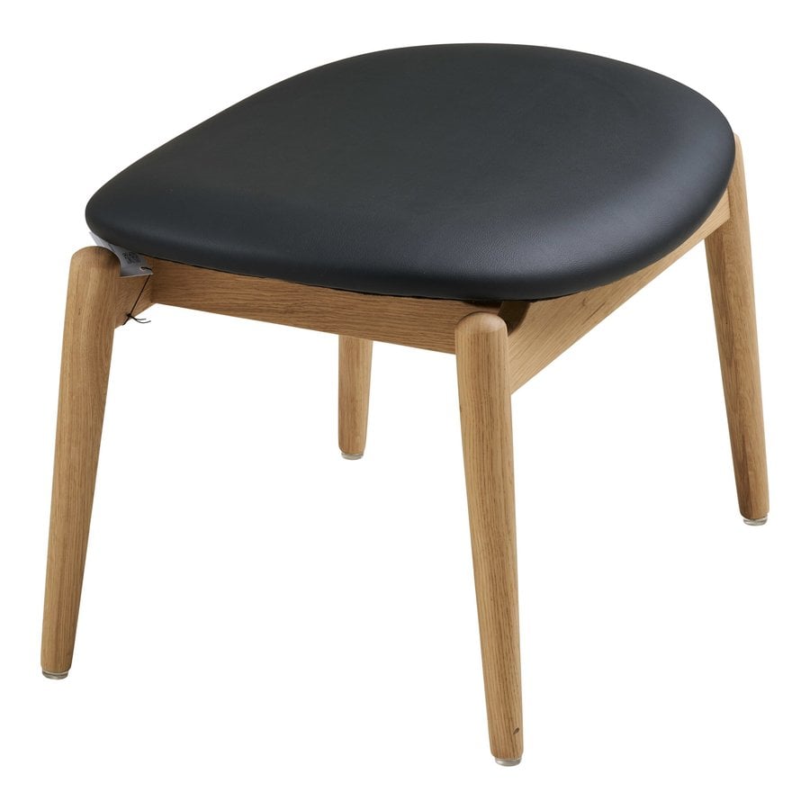 olvera-fodskammel-i-sort-pu-ben-i-natur-egetr-fra-house-nordic-b535xl4-3 Olvera Fodskammel i Sort PU & Ben i Natur Egetræ fra House Nordic | B53,5xL43xH38 cm - Billede 6