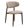 Osaka Spisebordssæt med Levanto Spisebordsstole i Smoked Egetræ & Sand Polyester fra House Nordic | 6 Stole & 1 Bord - Billede 5