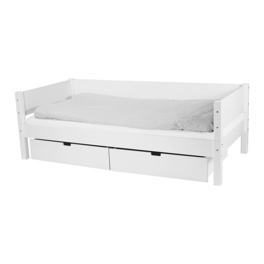 sif-brneseng-i-flere-farver-mdf-med-2-sengeskuffer-ben-i-bgetr-fra-man Sif Børneseng i Flere Farver MDF med 2 Sengeskuffer & Ben i Bøgetræ fra Manis-h | B90xL160/190/200 cm - Billede 11
