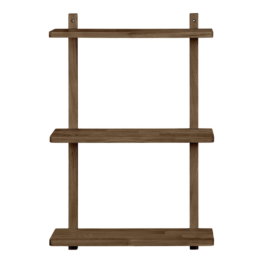 townsville-vghylde-i-mrkebrun-egetr-fra-house-nordic-b50xd20xh75-cm-2 Townsville Væghylde i Mørkebrun Egetræ fra House Nordic | B50xD20xH75 cm - Billede 5
