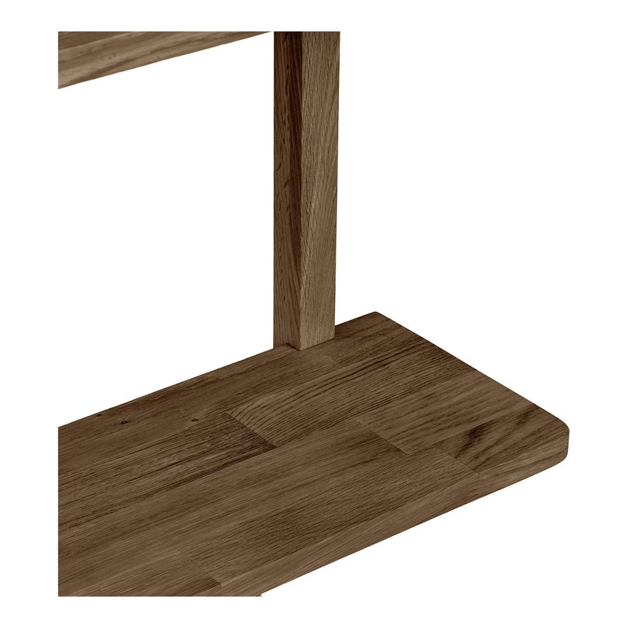 townsville-vghylde-i-mrkebrun-egetr-fra-house-nordic-b50xd20xh75-cm-4 Townsville Væghylde i Mørkebrun Egetræ fra House Nordic | B50xD20xH75 cm - Billede 7