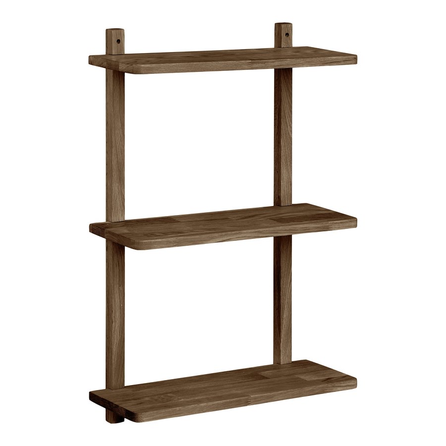 townsville-vghylde-i-mrkebrun-egetr-fra-house-nordic-b50xd20xh75-cm Townsville Væghylde i Mørkebrun Egetræ fra House Nordic | B50xD20xH75 cm - Billede 4