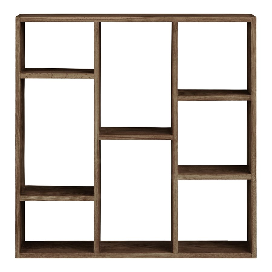 townsville-vghylde-i-mrkebrun-egetr-fra-house-nordic-b70xd15xh70-cm-2 Townsville Væghylde i Mørkebrun Egetræ fra House Nordic | B70xD15xH70 cm - Billede 5