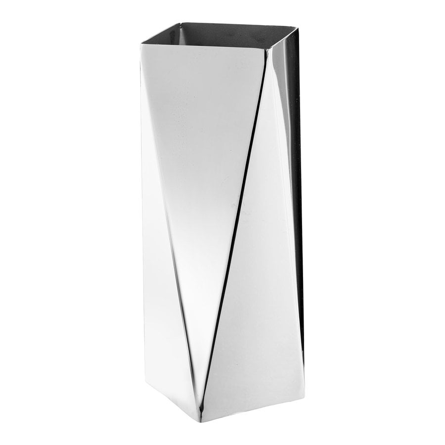 vase-i-slv-stl-fra-house-nordic-l8xb8xh23-cm Vase i Sølv Stål fra House Nordic | L8xB8xH23 cm - Billede 4