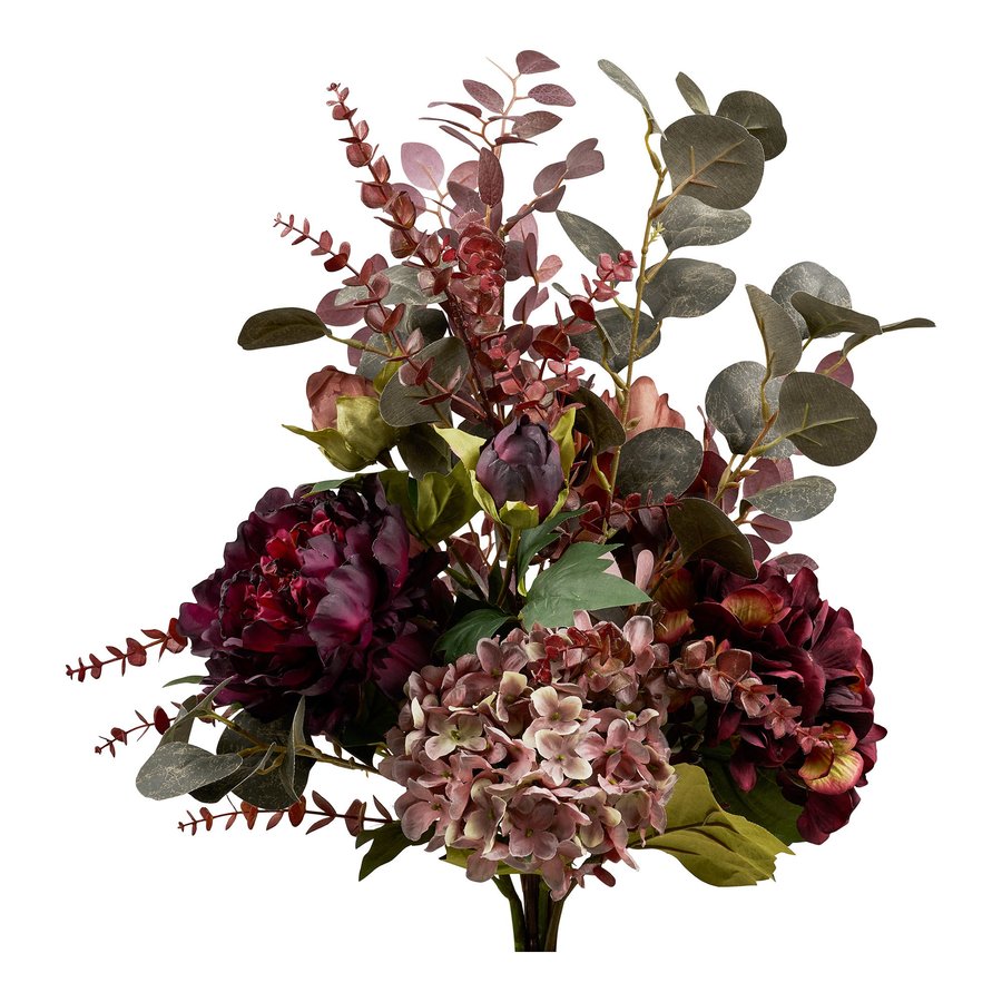 Velvet Boom Kunstig Buket i Mix PE Plastik & Polyester fra House Nordic | L30xB26xH60 cm - Billede 5
