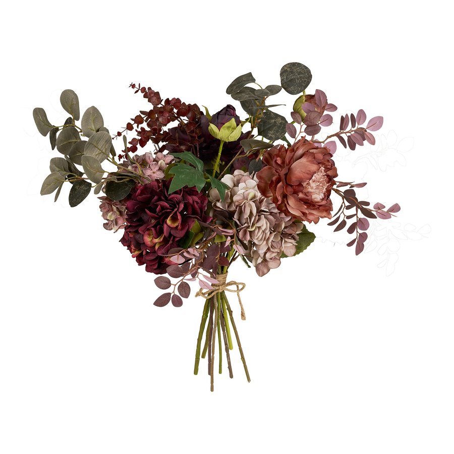 Velvet Boom Kunstig Buket i Mix PE Plastik & Polyester fra House Nordic | L30xB26xH60 cm - Billede 6
