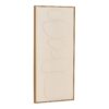 Victoria Relief Vægdekoration i Beige Polyester & Fyrretræ fra House Nordic | B60xL4,5xH120 cm - Billede 5