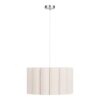 watton-pendel-i-beigegr-linen-stl-fra-house-nordic-45xh25-cm-2-1 Watton Pendel i Beige/Grå Linen & Stål fra House Nordic | Ø45xH25 cm - Billede 4