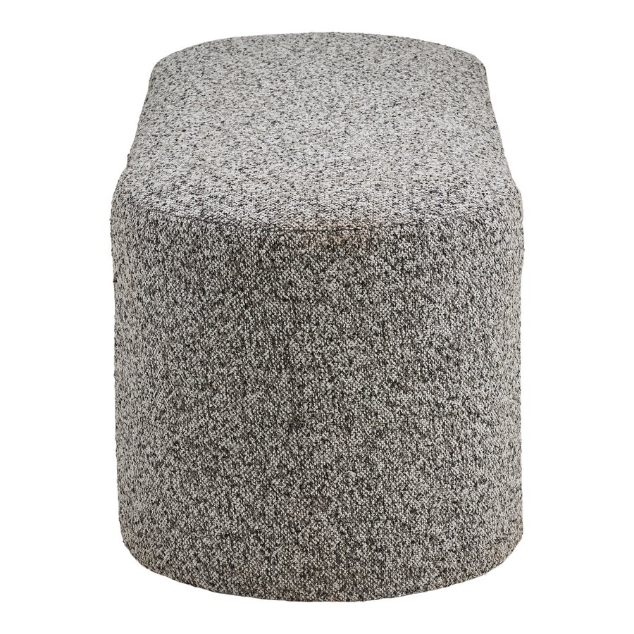Westport Bænk i Sort/Hvid Bouclé fra House Nordic | B120xL45xH44 cm - Billede 7