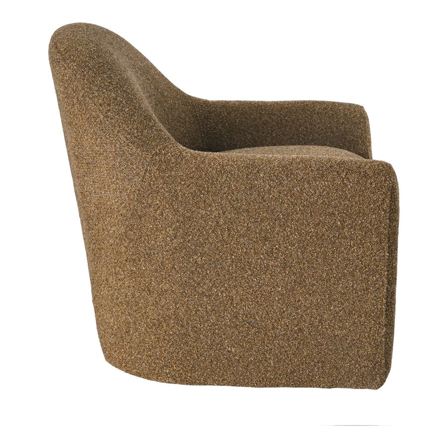 Zahara Loungestol i Gyldenbrun Polyester fra House Nordic | B85,5xL81xH74,5 cm - Billede 6