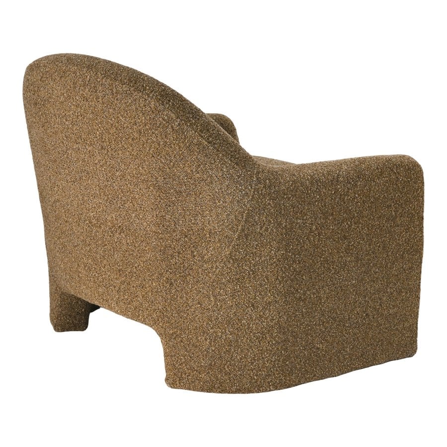 Zahara Loungestol i Gyldenbrun Polyester fra House Nordic | B85,5xL81xH74,5 cm - Billede 7
