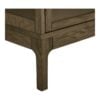Zamora Vitrineskab i Mørkebrun Egetræ & Hærdet Glas fra House Nordic | B40xD90xH126 cm - Billede 9