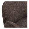 zomba-loungestol-i-brun-polyester-ben-i-krom-metal-fra-house-nordic-b7-5 Zomba Loungestol i Brun Polyester & Ben i Krom Metal fra House Nordic | B79xL79,5xH77 cm - Billede 8