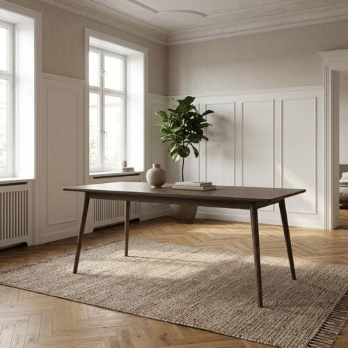 Barrali Spisebord i Røget Egetræ fra Unique Furniture | L150xB90xH75cm - Billede 1