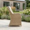 Lombok Udendørs Stol i Polyrattan fra Lexpo Living | Beige | 72x68x100 cm - Billede 2