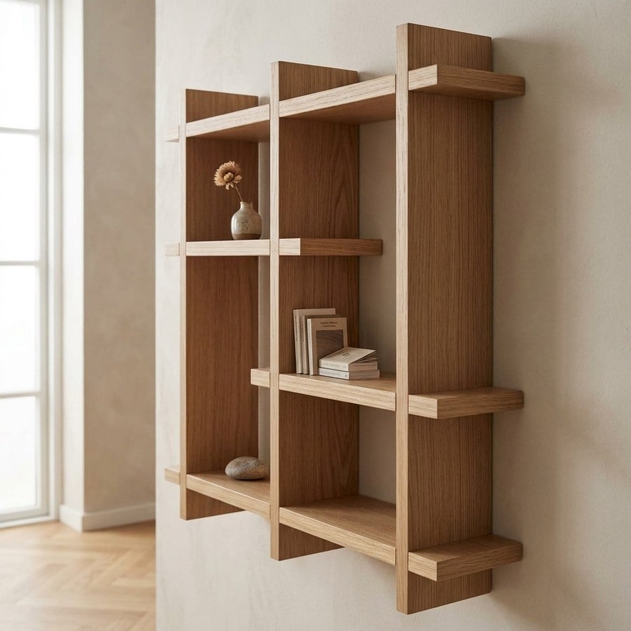 ai-miljoe-3-2olsberg-v-ghylde-i-egefiner-natur-fra-house-nordic-b40xd12xh40cm-206954 2Olsberg Væghylde i Egefiner Natur fra House Nordic | B40xD12xH40cm - Billede 3